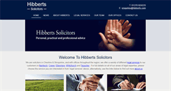 Desktop Screenshot of hibberts.com